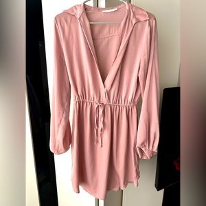 Lush silk dress size large